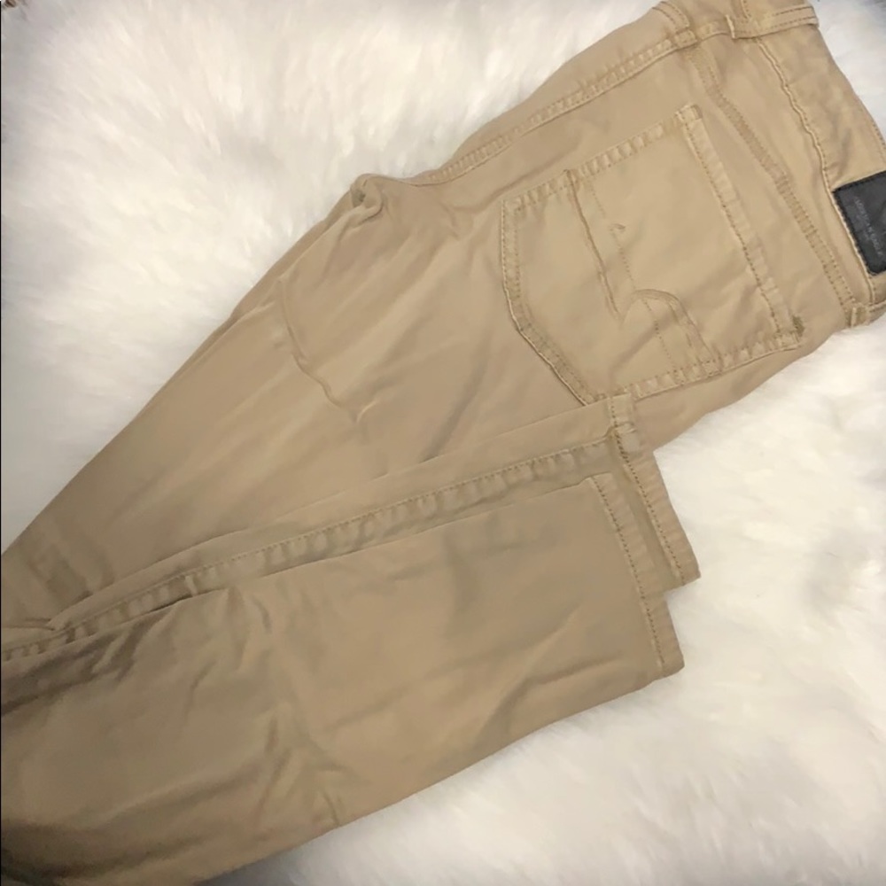 Khaki Jeggings